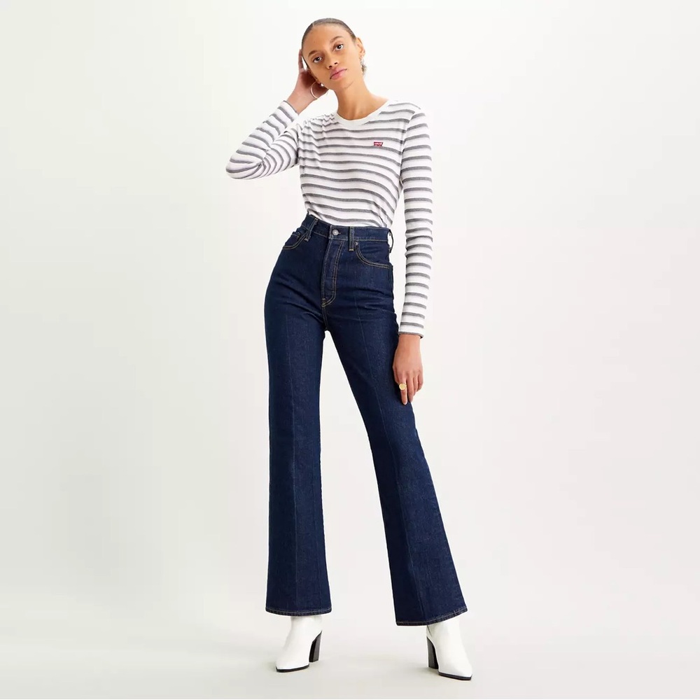 NEW Levi’s Ribcage Bootcut Jeans | Size 27 | Medium-Dark Wash | NWT